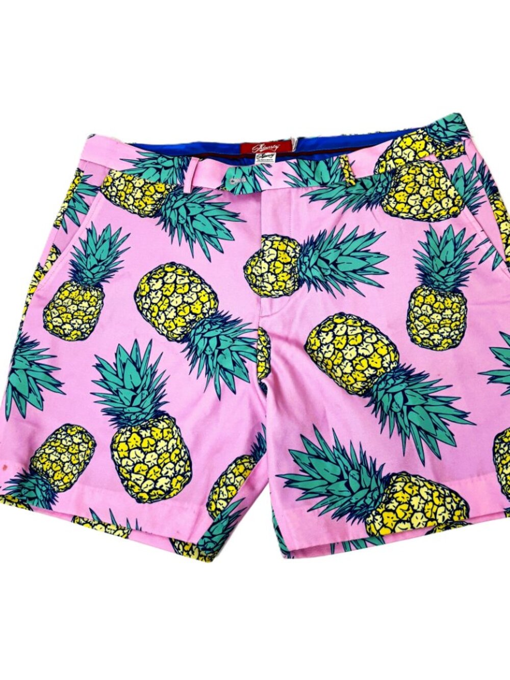 Shinesty Flat Front Lined Bermuda Shorts  Sz 36/38 NWT